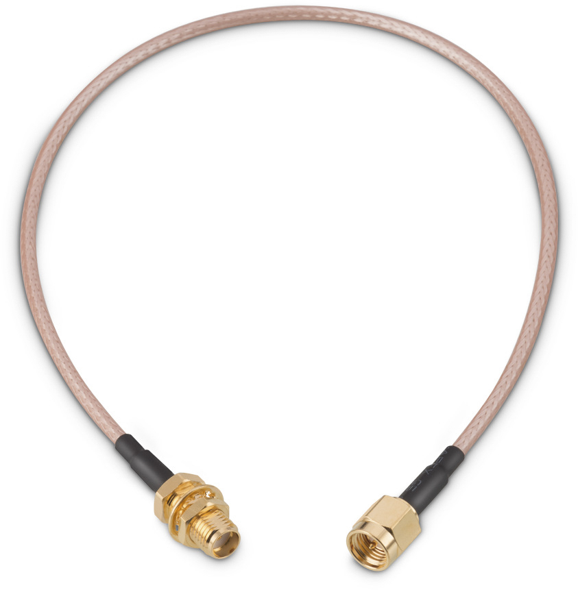 Wurth Elektronik WR-CXASY Series, 152.4 mm, RG316 Coaxial, Terminated 50 Ω