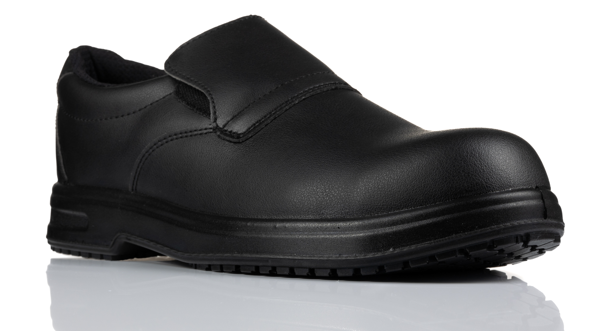 RS PRO Unisex Black Composite Toe Capped Safety Shoes, UK 11, EU 46
