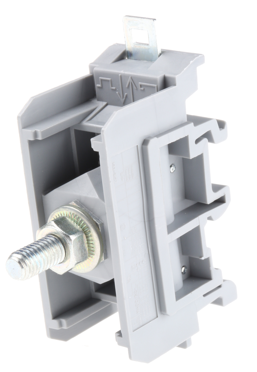 Entrelec 1SNA115141R1000 SNA Series Grey, 35mm², Single-Level, Bolt Termination