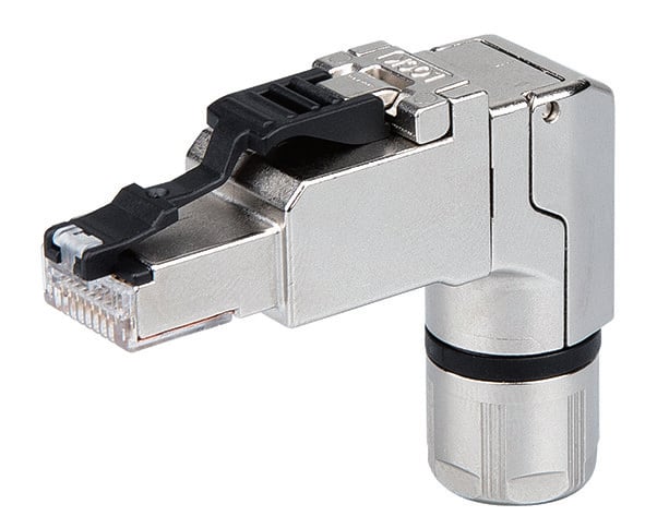 WAGO 750 Series Plug RJ45 Connector, Cat6a 1 Port 8 -Way
