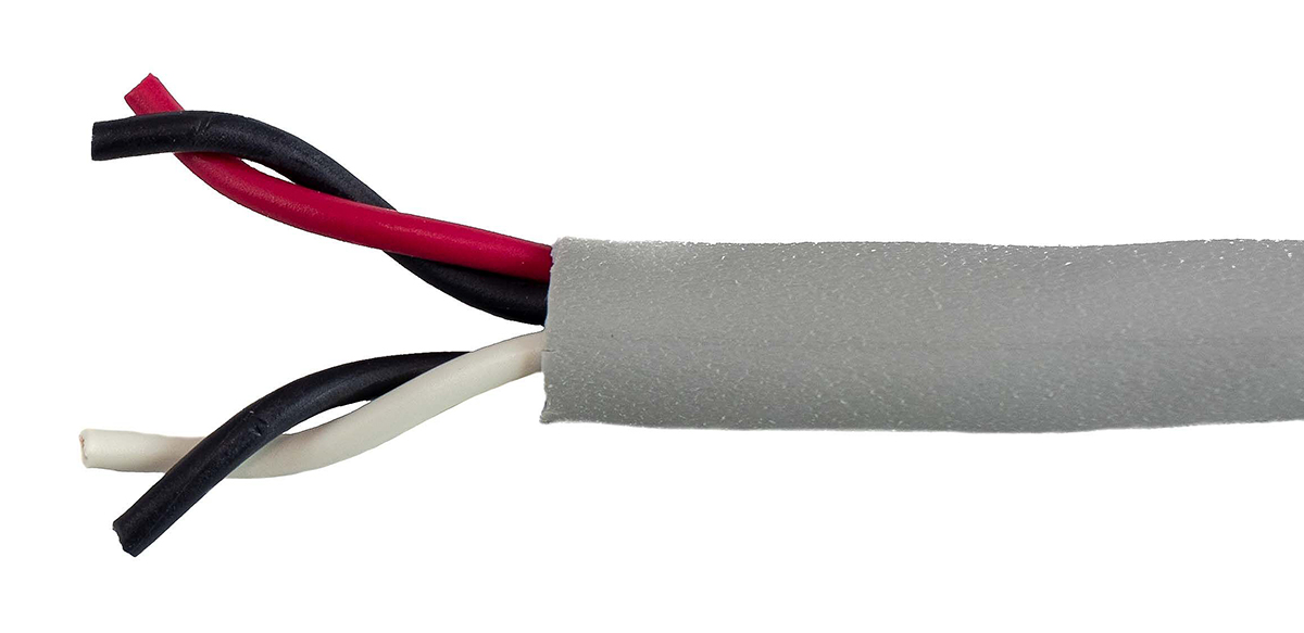 Alpha Wire Ecogen Ecocable Mini Series Data Cable, 2 Pairs, 4 Cores, 0.382 mm², Unscreened, 22 AWG, 30m, None Shield