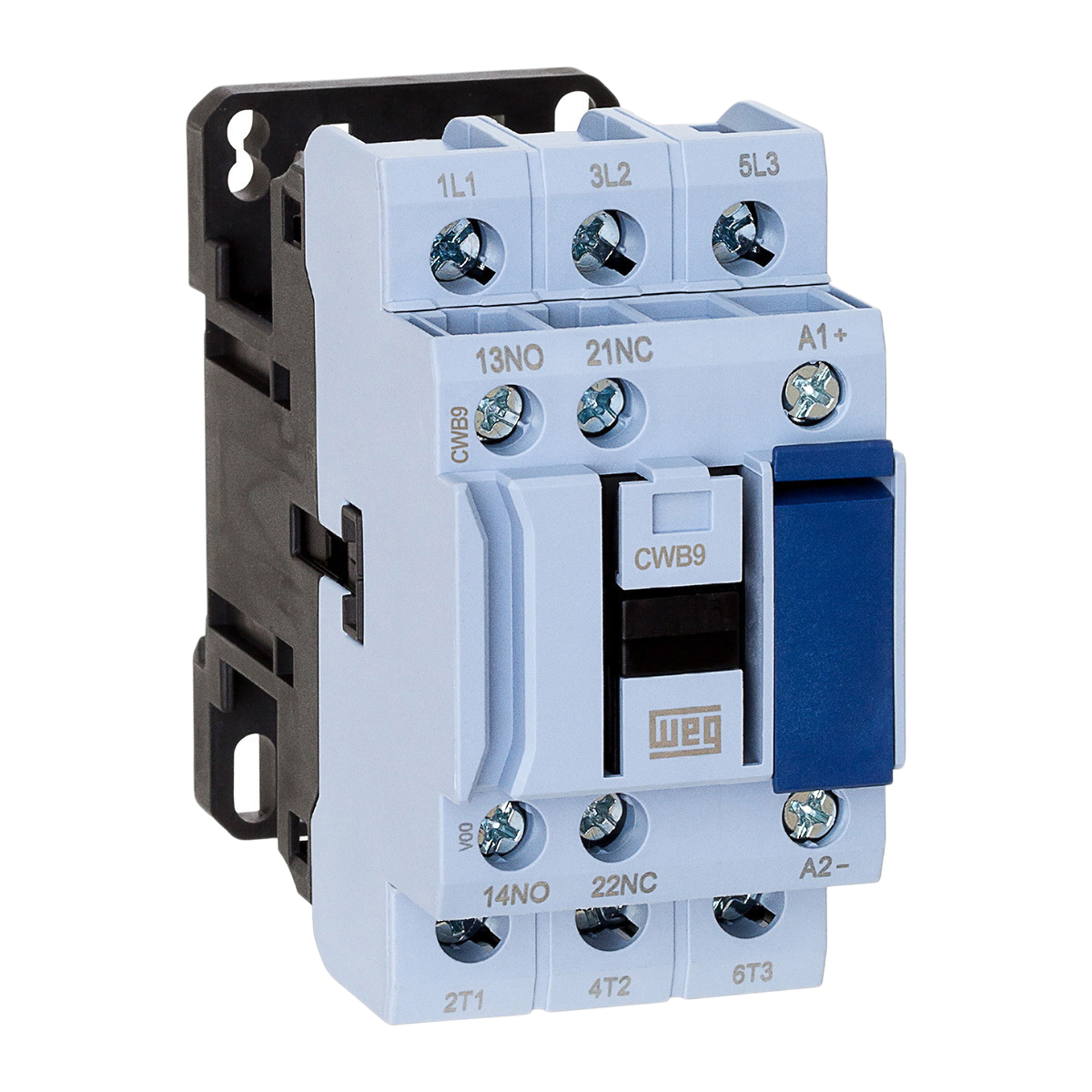 WEG CWB Contactor, 24 V ac Coil, 3-Pole, 9 A, 4 kW, 3NO, 690 V ac