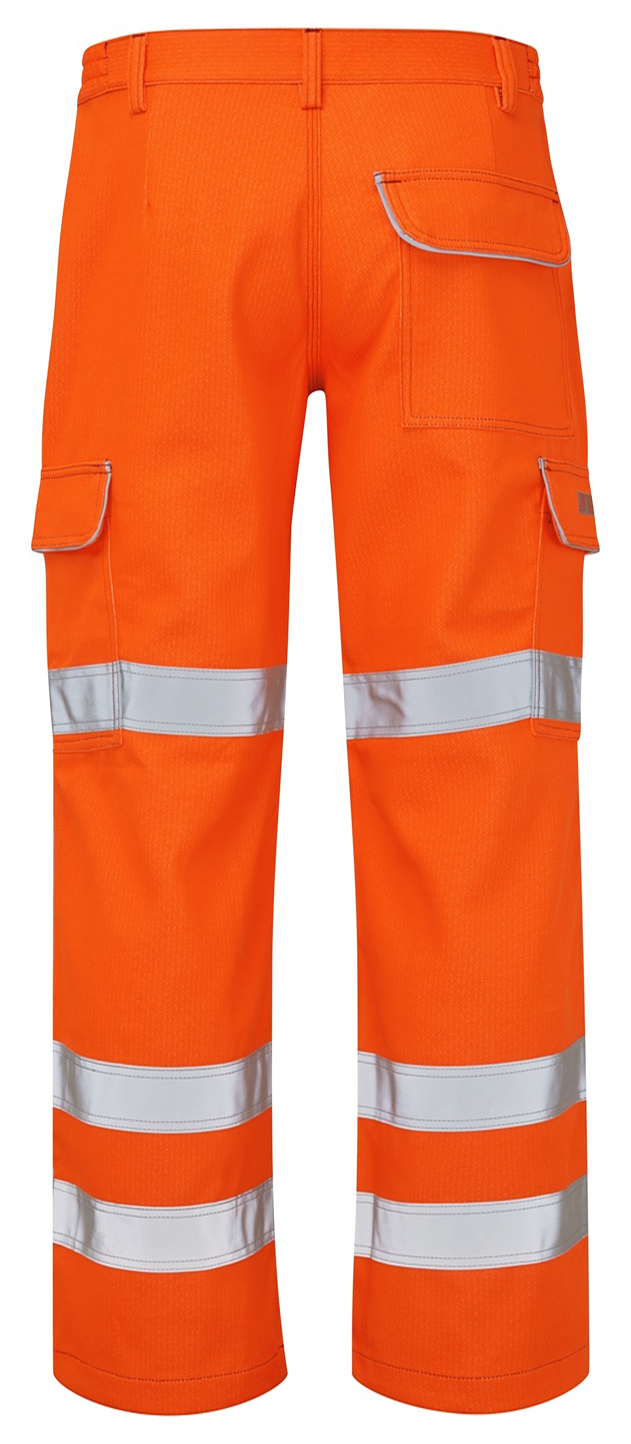PULSAR PRARC07 Orange Hi Vis Trouser Fire Retardant 30 in 30 in Leg Length 33in