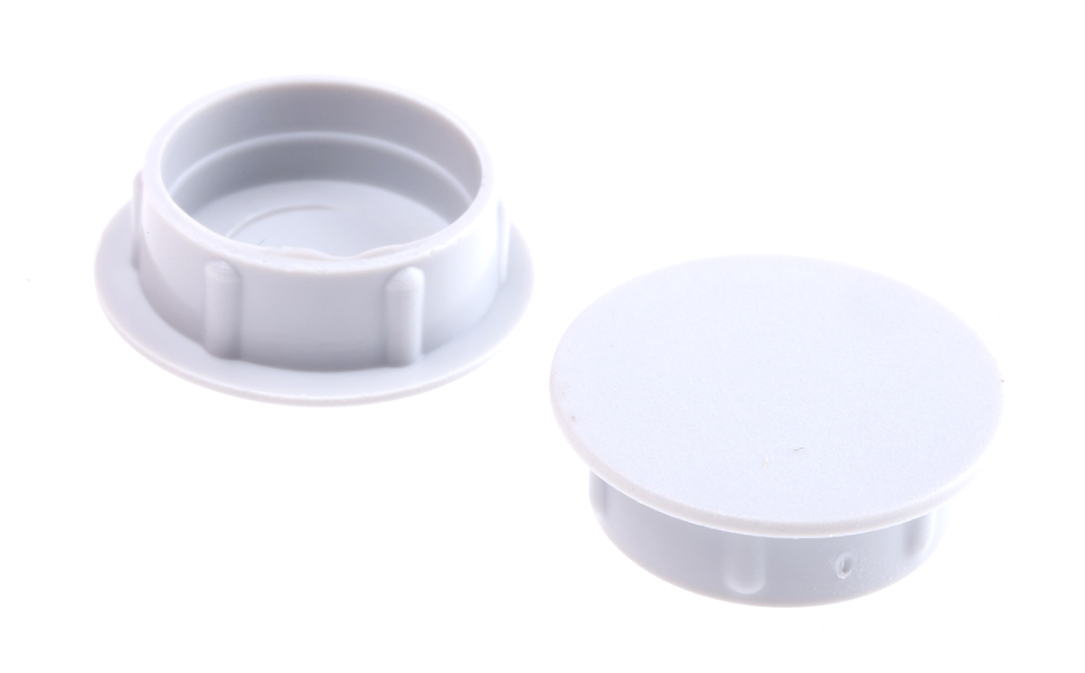 Sifam 21.5mm Grey Potentiometer Knob Cap, C210-GRY