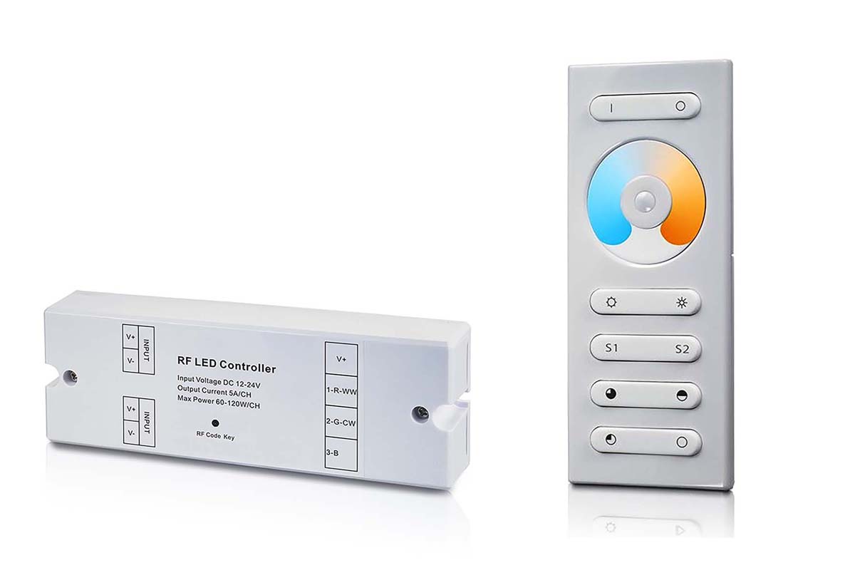 PowerLED Remote LED Controller, 3 x 5A Output