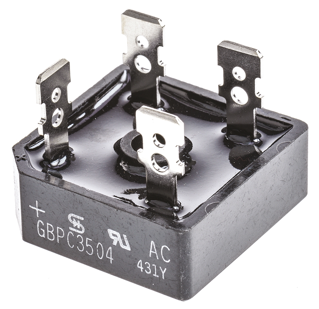 Taiwan Semiconductor Bridge Rectifier, 35A, 400V, 4-Pin
