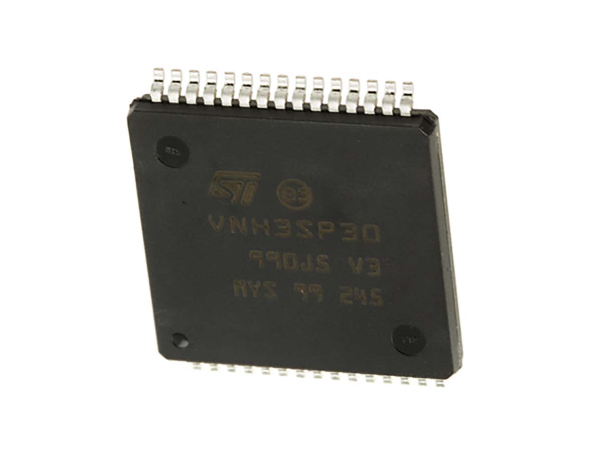 STMicroelectronics VNH3SP30TR-E, Brushed DC Motor Motor Driver IC, 40 V 30 A 30-Pin, MultiPowerSO
