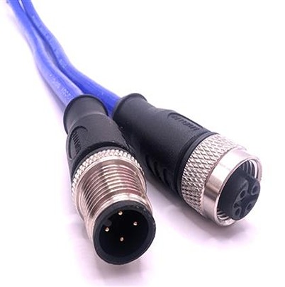 Mueller Electric C4A Actuator/Sensor Cable, 4 Cores, Unscreened, 5 m Silicone Sheath