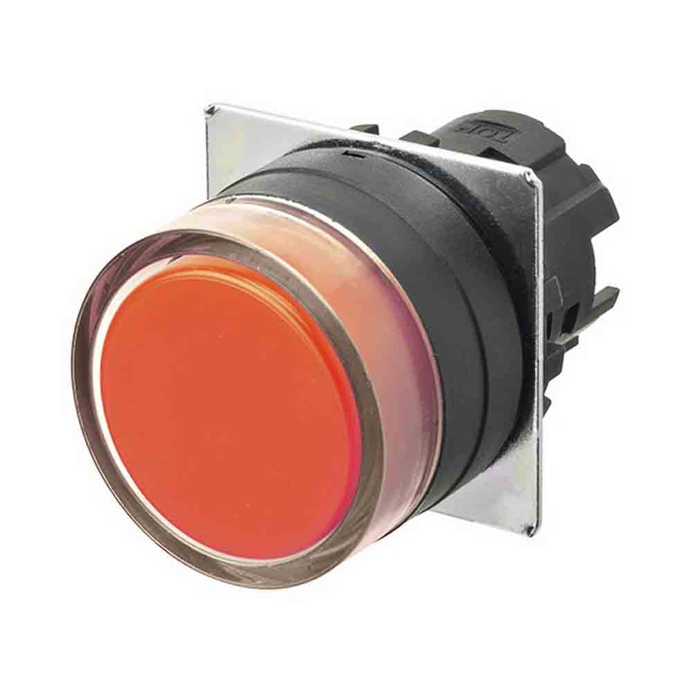 Omron Push Button Switch, Momentary, IP66