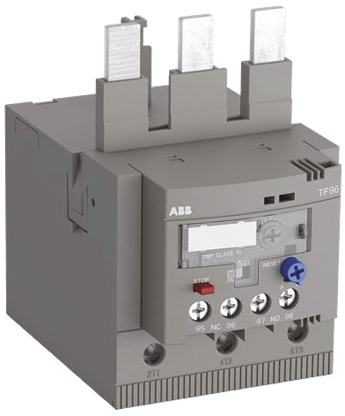 ABB TF96 Thermal Overload Relay 1NO + 1NC, 60 A F.L.C, 6 A Contact Rating, 690 Vac, 3P, AF Range