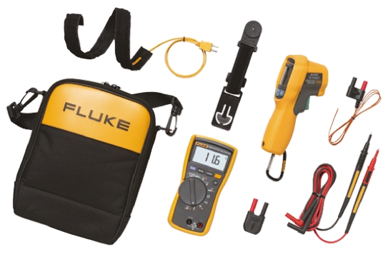 Fluke 116/62 MAX+ Multimeter Kit With RS Calibration