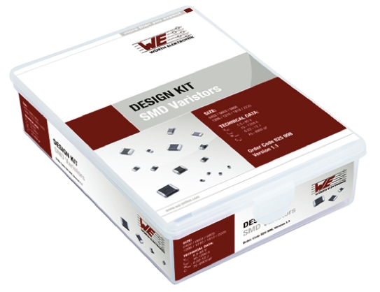 Wurth Elektronik 630 piece Ferrite Kit Includes SMD Varistor