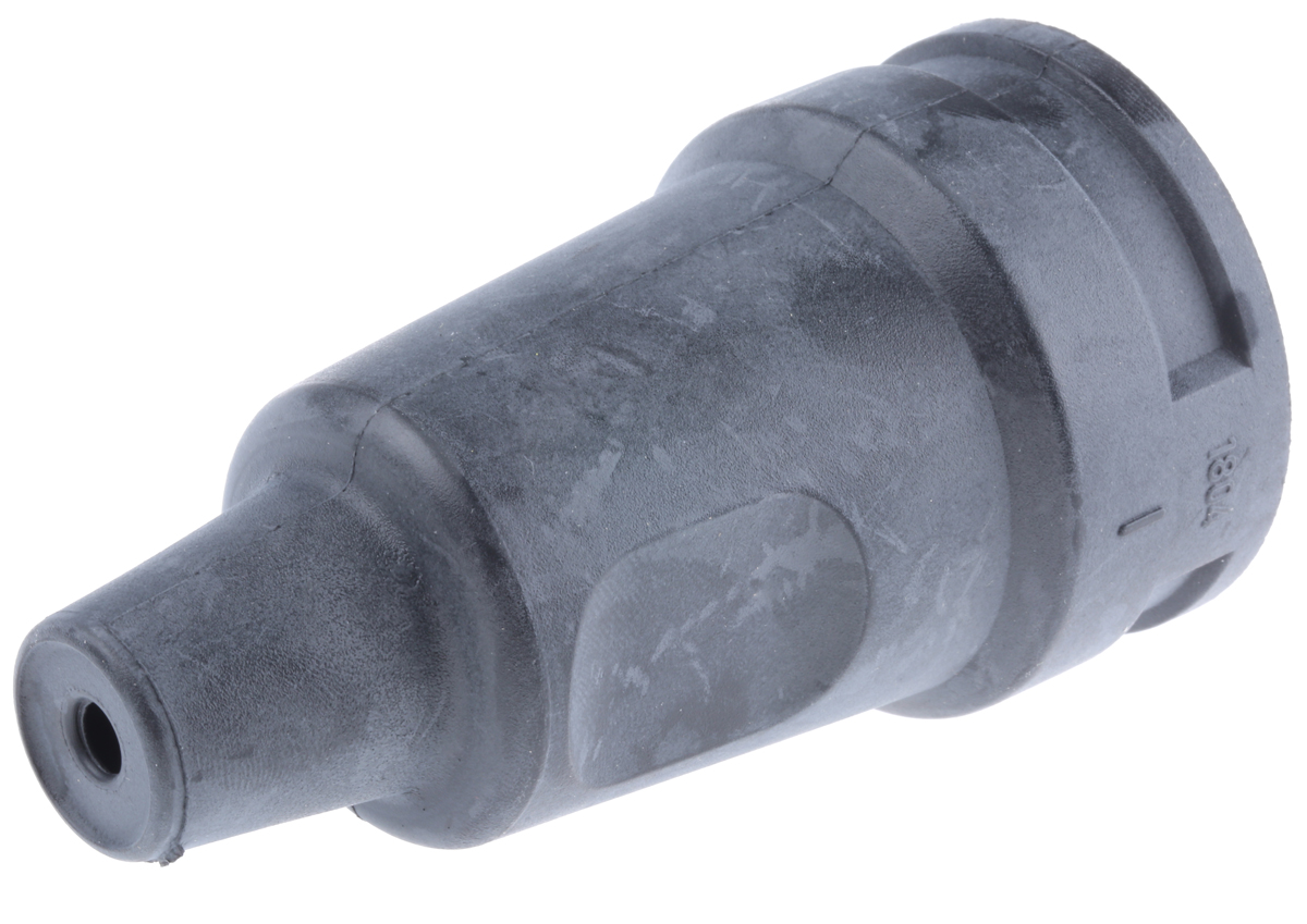 Kopp Black Cable Mount Mains Connector Socket, Rated At 16A, 250 V