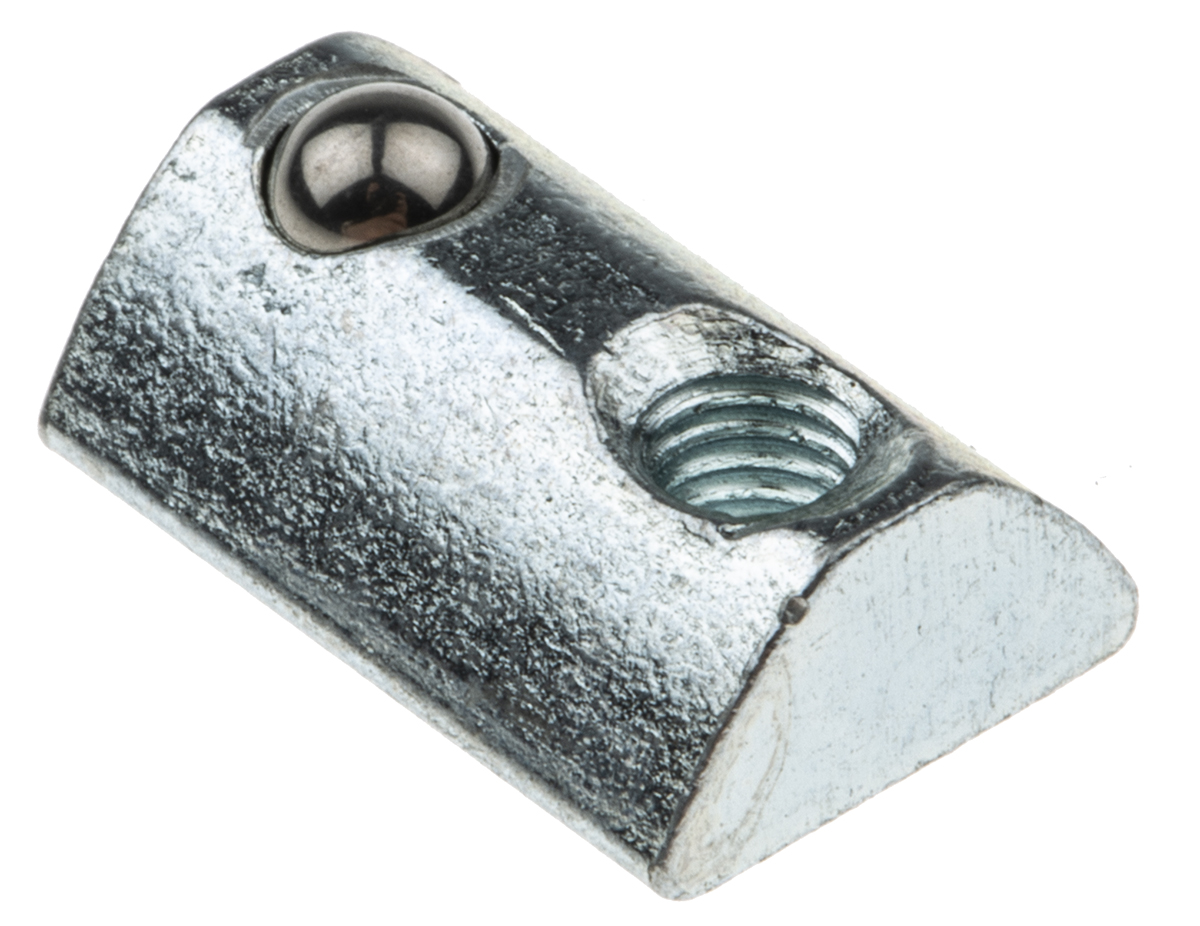 RS PRO M4 T-Slot Nut, Connecting Component, Strut Profile 20 mm, Groove Size 5mm