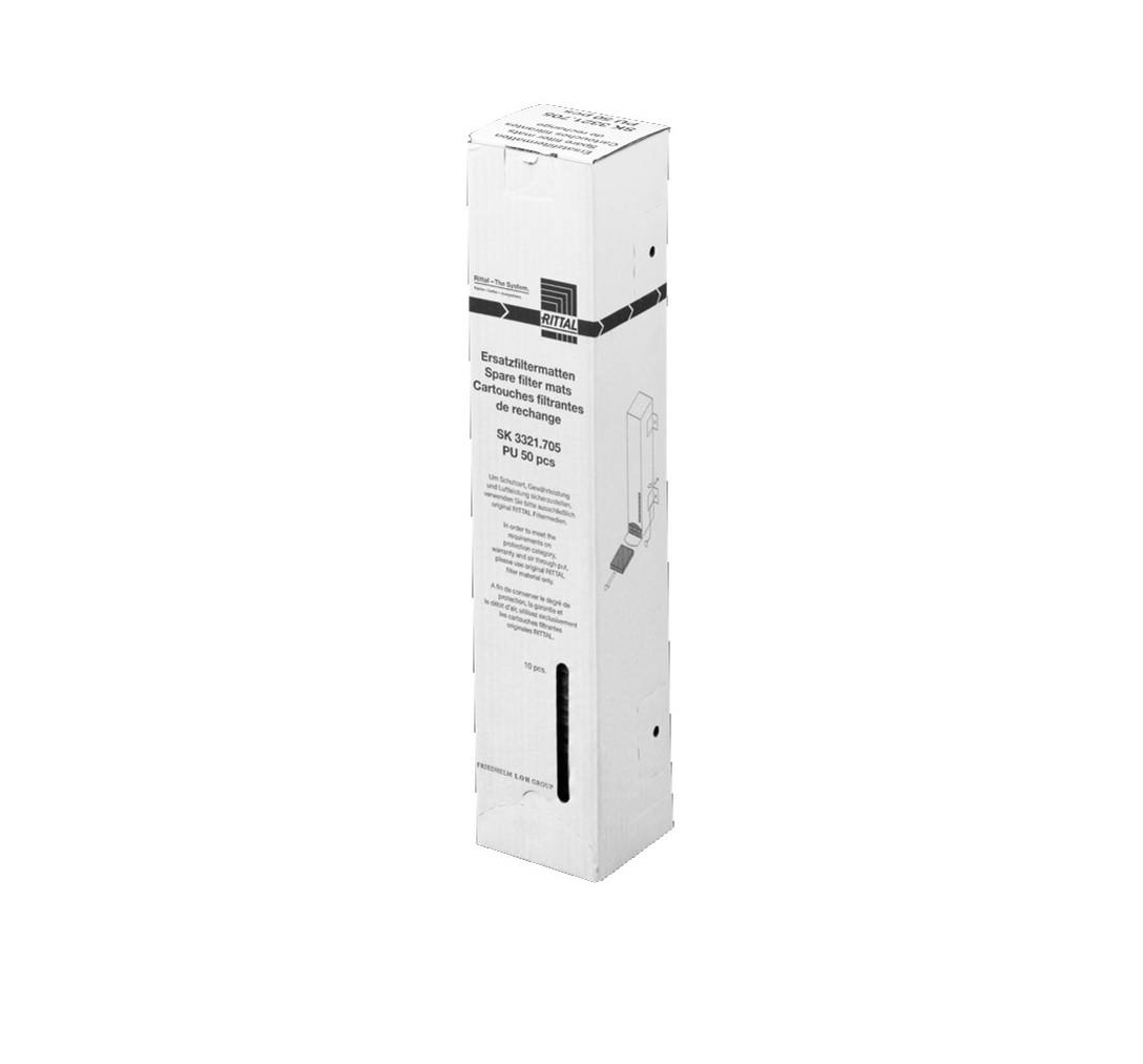 Rittal SK Series Fibre Mat Filter, G2 Grade, 89 x 89 x 10mm