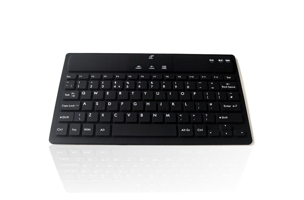Ceratech DSS10322-UKBK Wireless Bluetooth Keyboard, QWERTY (UK), Black