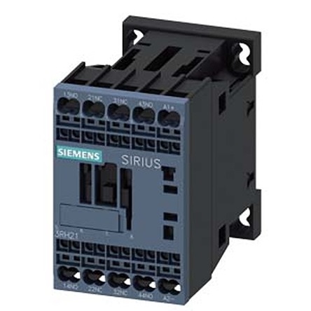 Siemens SIRIUS 3RH2 Contactor Relay, 24 V dc Coil, 4-Pole, 10 A, 2NO + 2NC, 690 V ac