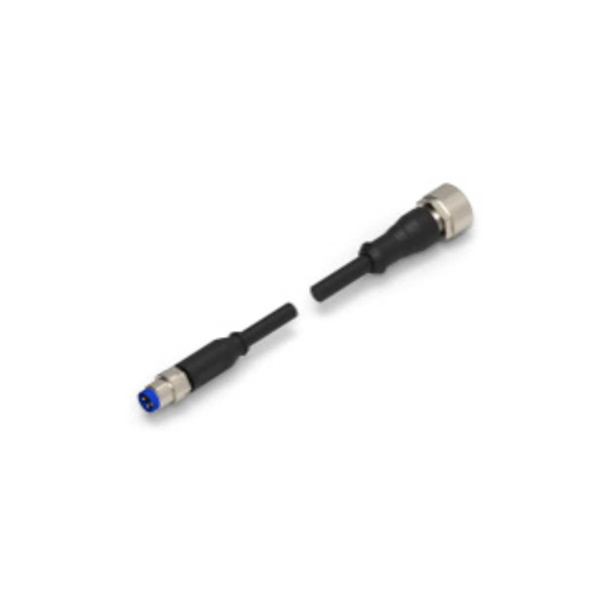 TE Connectivity Female 4 way M12 to Male 4 way M8 Sensor Actuator Cable, 1.5 m