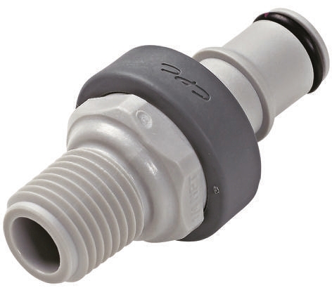 Colder Products Hose Connector, Straight Hose Tail Coupling, BSPT 1/4in, 8.3 bar