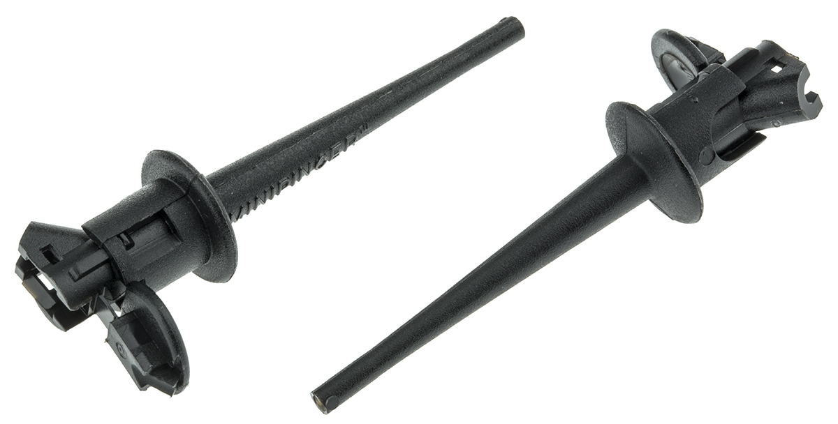 Fluke Black Mini Test Clip, 5A Rating, 2.79mm Tip Size