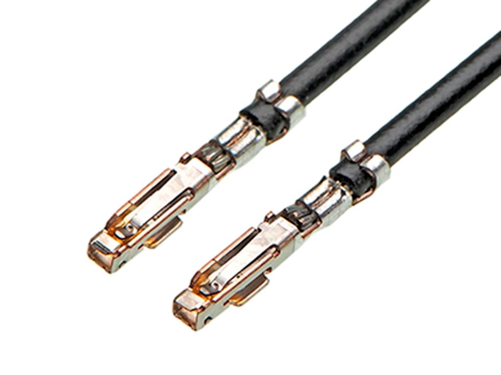 Molex Female iGrid to Female iGrid Crimped Wire, 300mm, 22AWG, Black