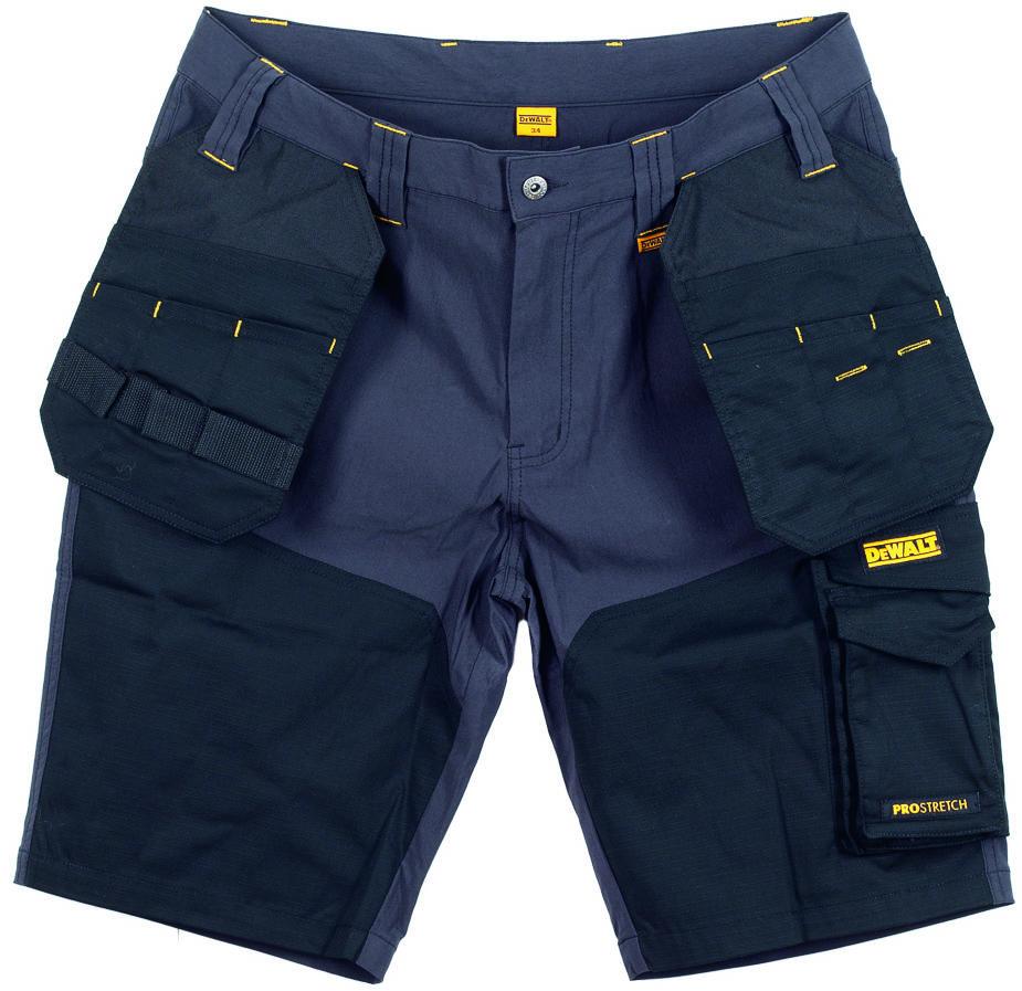 DeWALT Black/Grey Work shorts, 30