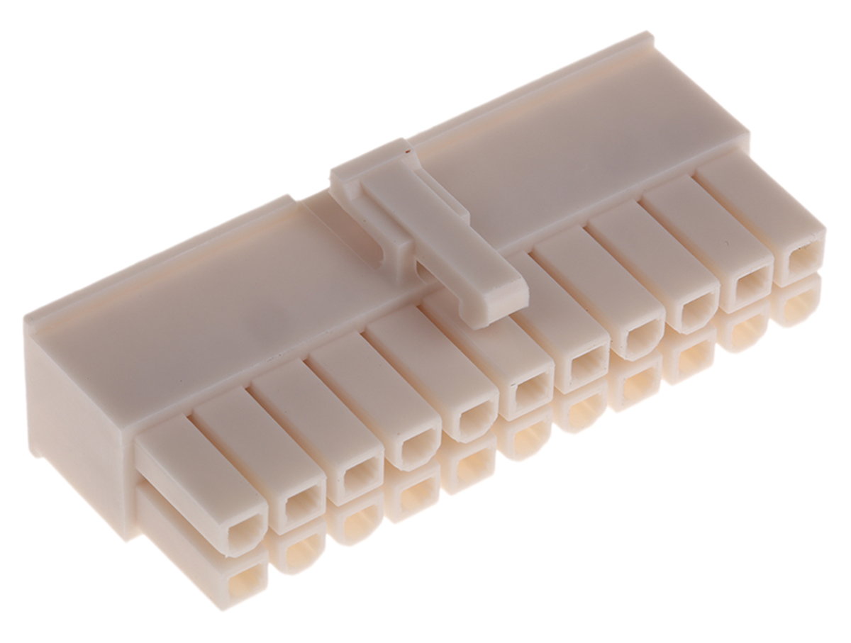 Molex, Mini-Fit Jr Female Connector Housing, 4.2mm Pitch, 22 Way, 2 Row