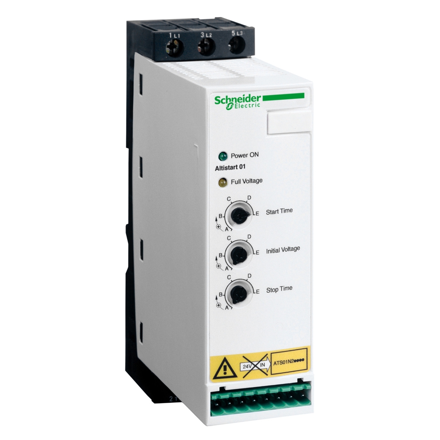 Schneider Electric Soft Starter, , 5.5 kW, 240 V ac, 3 Phase, IP20