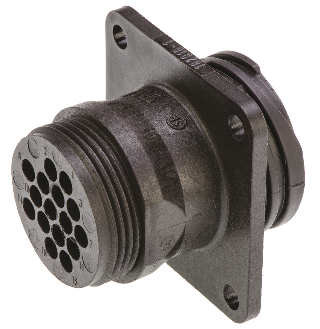 TE Connectivity 16 Way Circular Connectors Receptacle