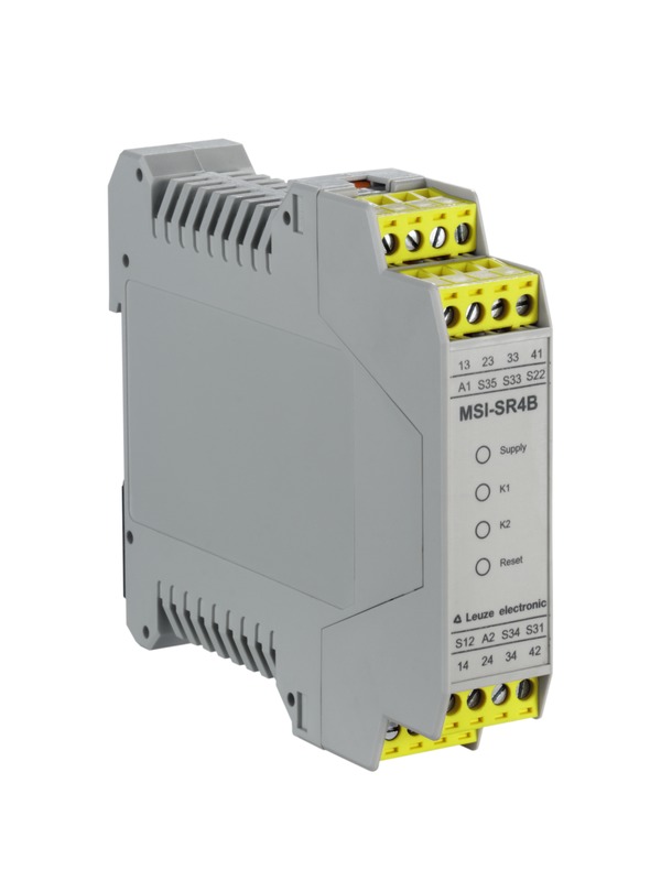 Leuze MSI-SR4B Safety Relay 24V 1 Safety Contacts