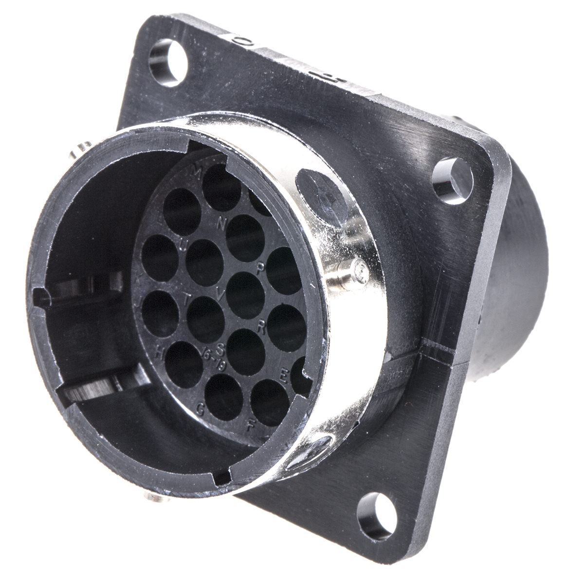 ITT Cannon Circular Connector, 19 Contacts, Panel, Standard Connector, Socket, Male, IP65, Trident Ringlock Series