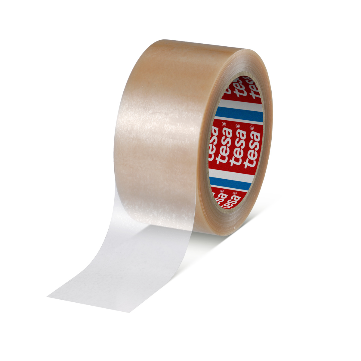 Tesa 4124 Chamois Packing Tape, 66m x 75mm