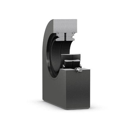 SKF Steel Rod End, 50 Bore, 125.1mm Long, Metric Thread Standard, Female Connection Gender