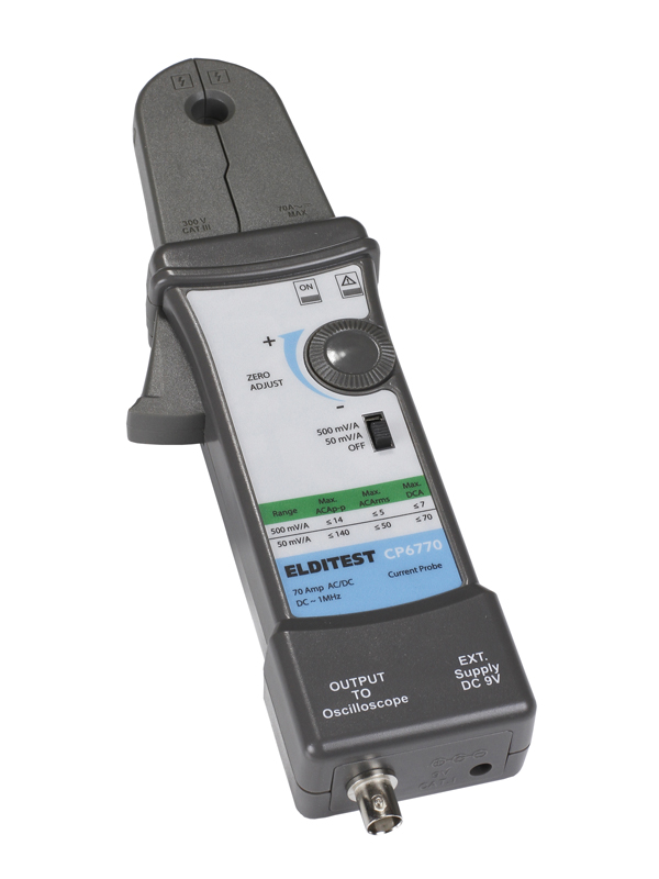 Sefram CP6770 Oscilloscope Probe, Current Type, 1MHz, BNC Connector