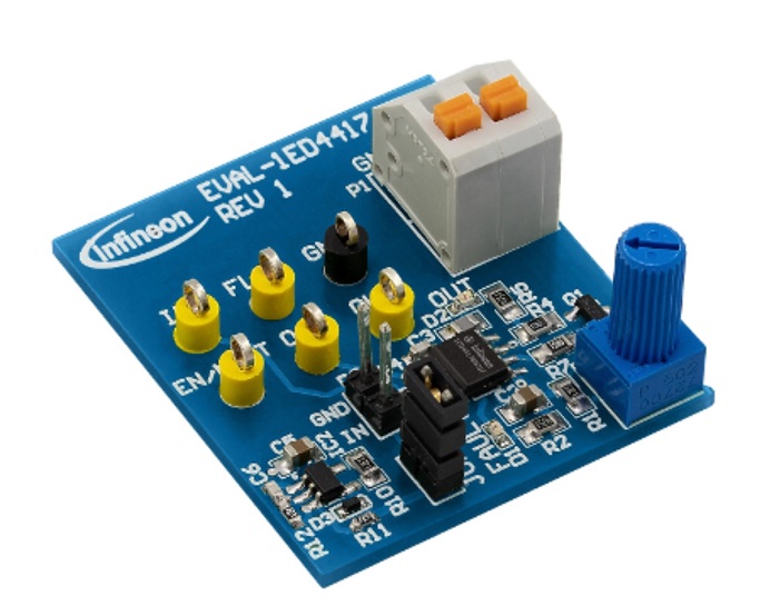 Infineon EVAL-1ED44176N01F MOSFET for 1ED44176N01F for Aircon, Home Appliances, Power Supplies
