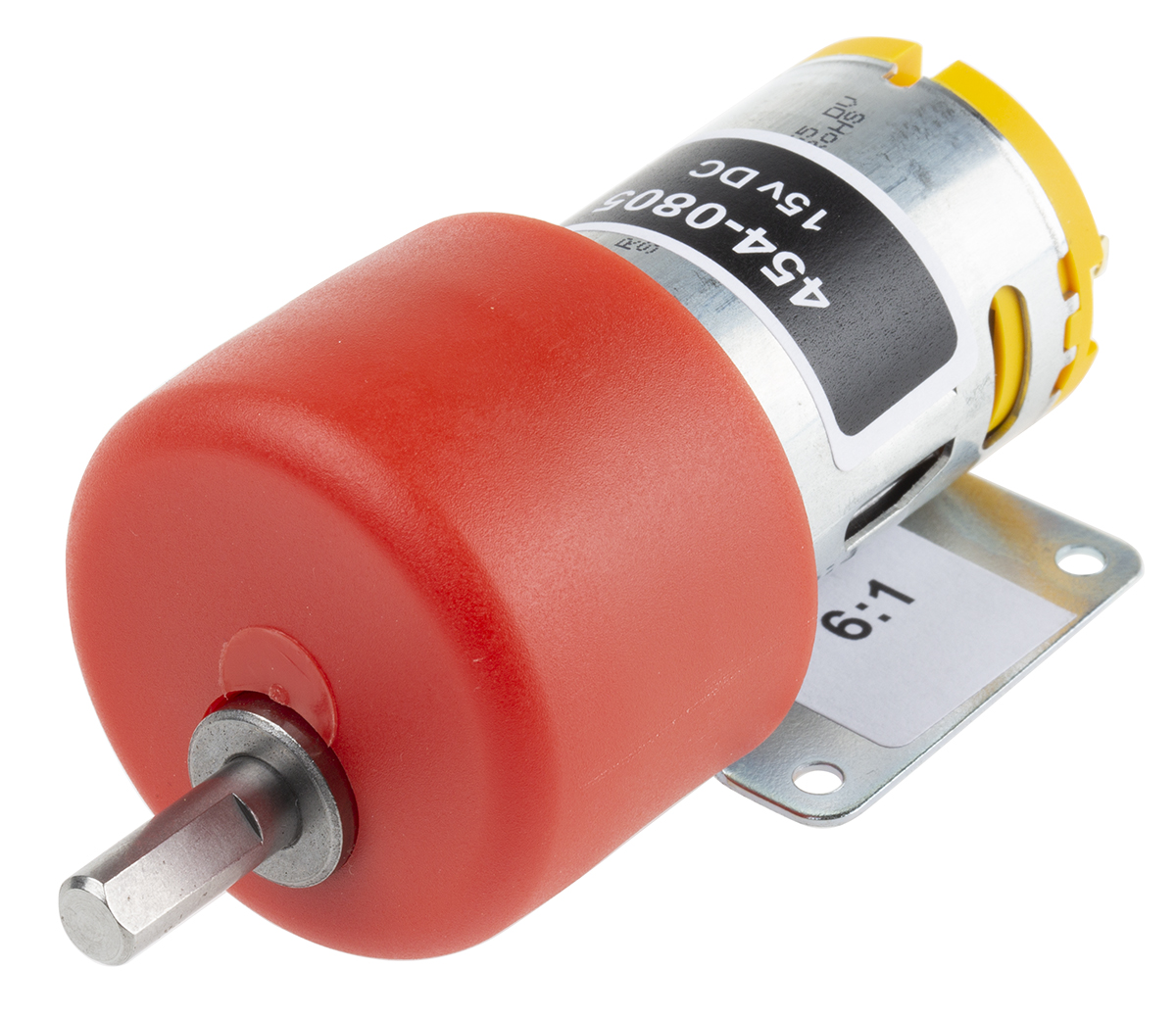 RS PRO Brushed Geared DC Geared Motor, 7.92 W, 12 V dc, 10 Ncm, 1645 rpm, 6mm Shaft Diameter