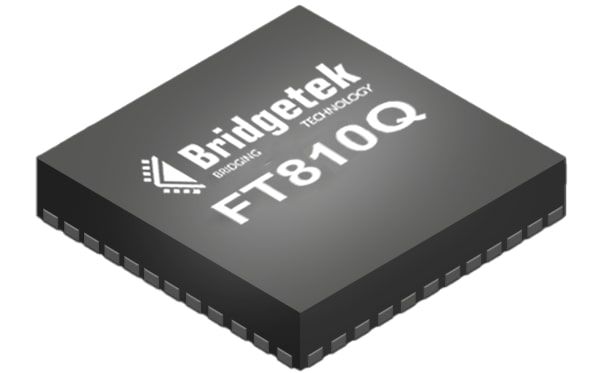 FT810Q-T, Graphics Controller 48-Pin VQFN