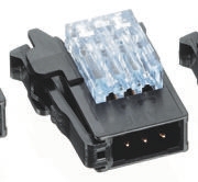 TE Connectivity 4-Way RITS Connector for Cable Mount