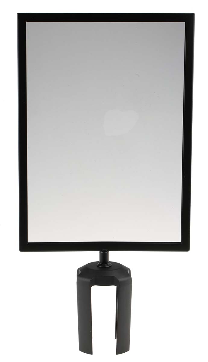 Tensator Black Sign Holder