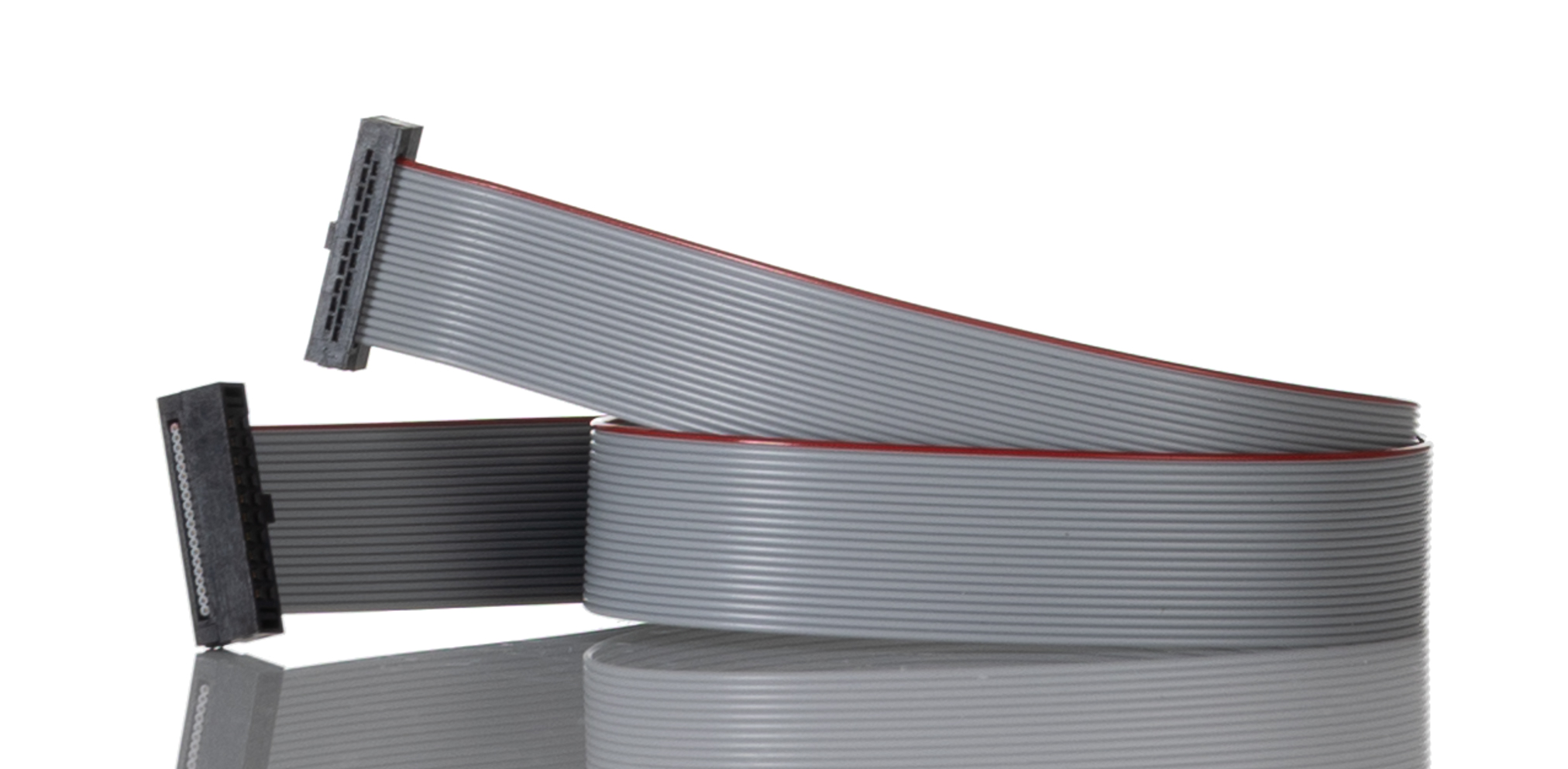 Samtec FFSD Series Flat Ribbon Cable, 20-Way, 1.27mm Pitch, 381mm Length, Tiger Eye IDC to Tiger Eye IDC