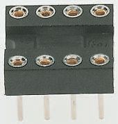 Winslow 2.54mm Pitch Vertical 32 Way, Through Hole Turned Pin Open Frame IC Dip Socket, 5A