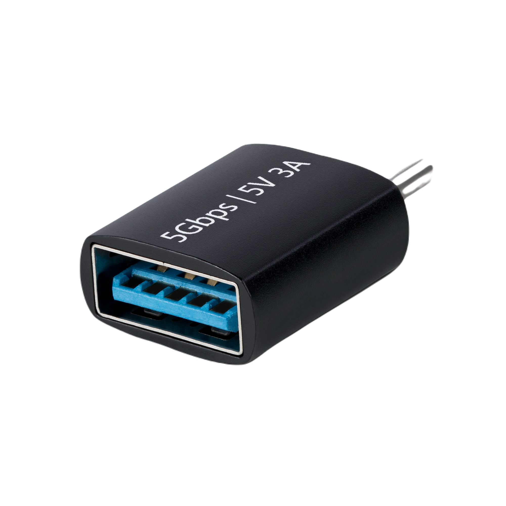StarTech.com USB 3.2, Male USB C to Female USB A, 5Gbps, 27mm