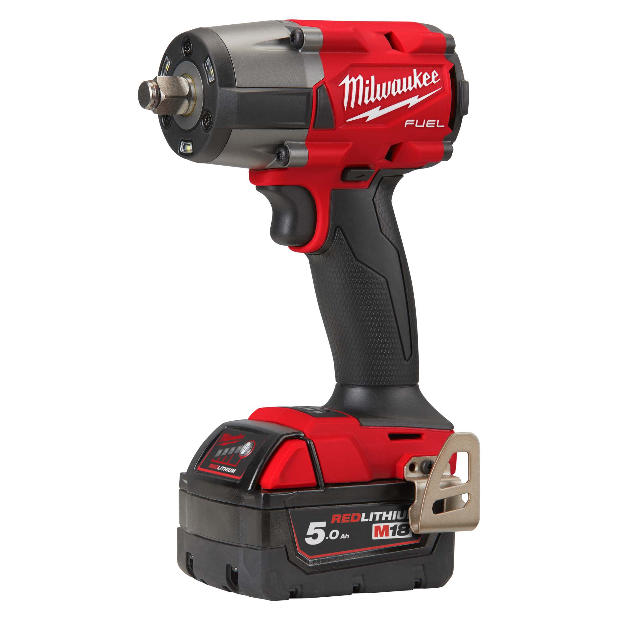 Milwaukee 1/2 in 18V, 5Ah Cordless Impact Wrench Cordless