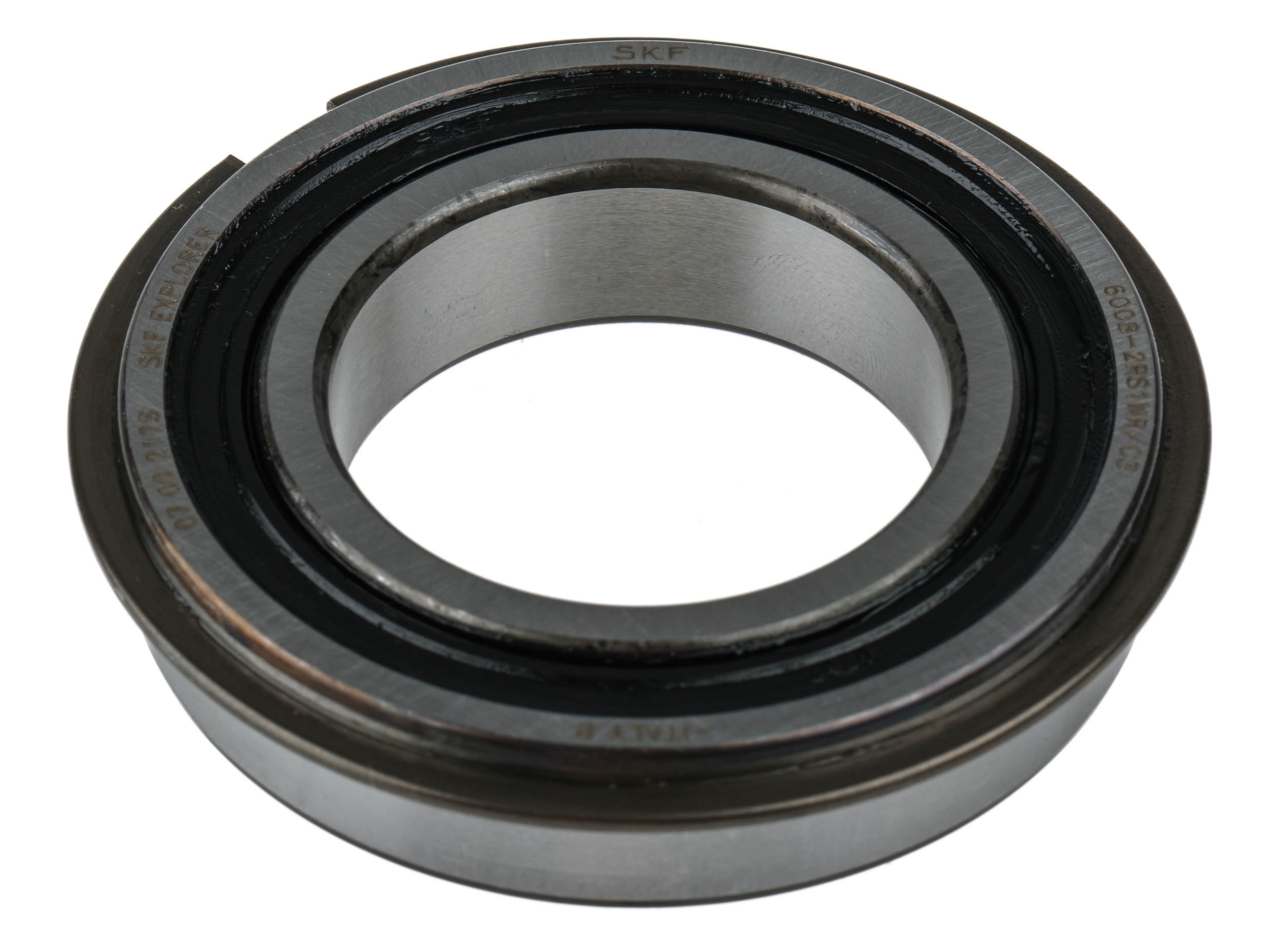 SKF 6008-2RS1NR/C3 1 Row Ball Bearing - 40 mm ID, 68 mm OD