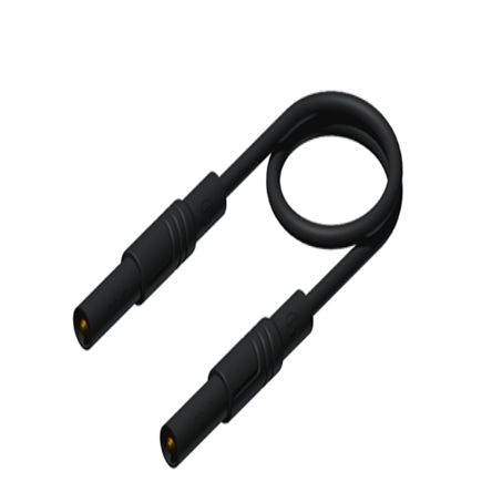 Hirschmann Test & Measurement Test Probes, 16A, 1kV, Yellow, 2m Lead Length
