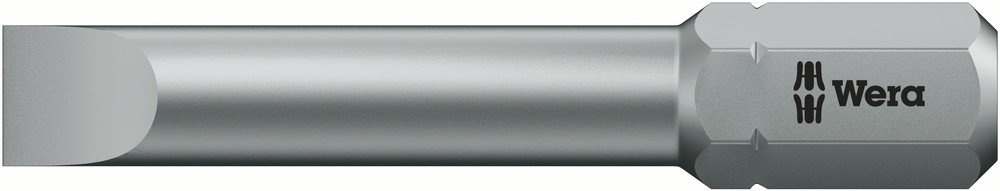 Wera Slotted Driver Bit, 41 mm Tip