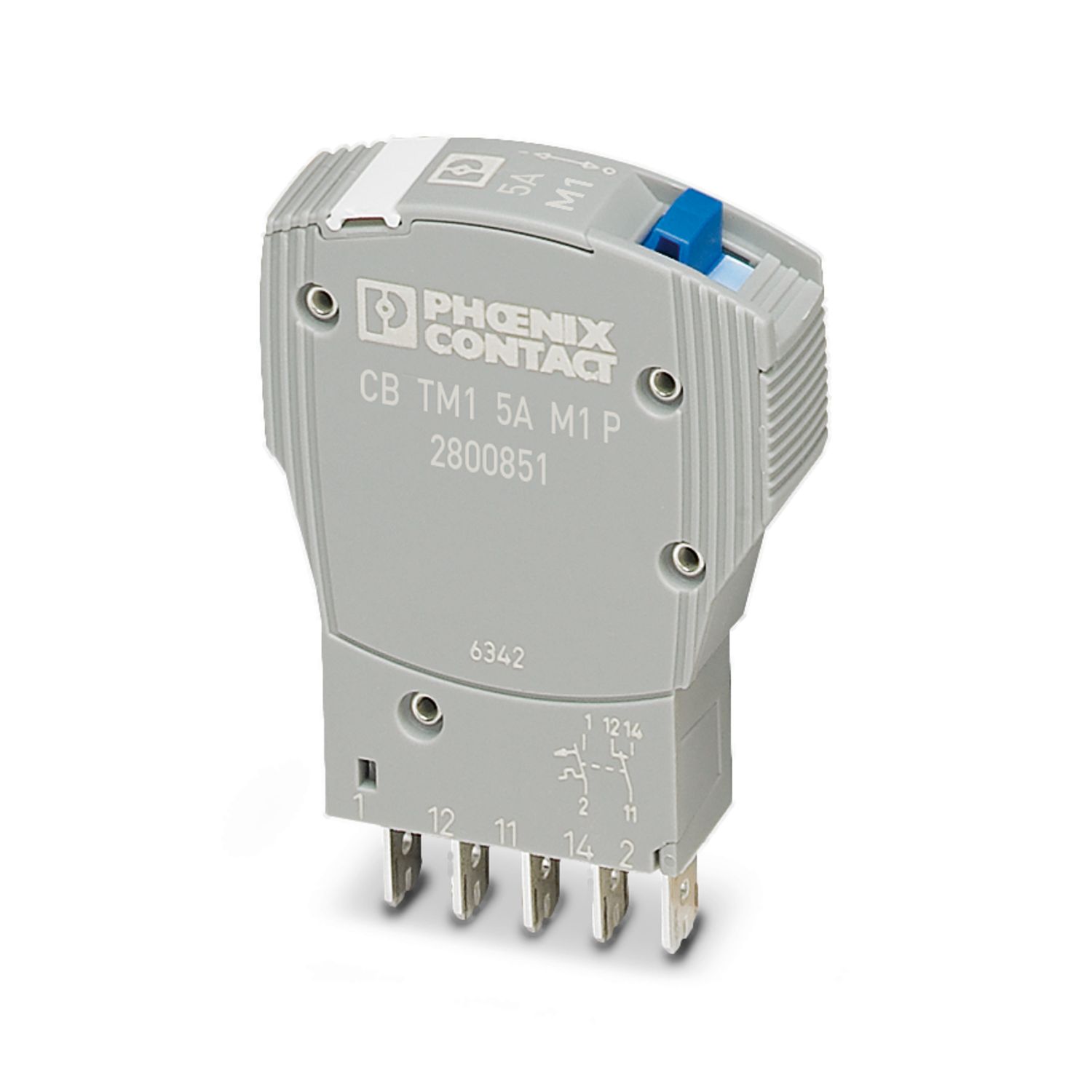 Phoenix Contact Thermomagnetic Device Circuit Breaker Thermal Circuit Breaker - CB  Single Pole 50V dc Voltage Rating,