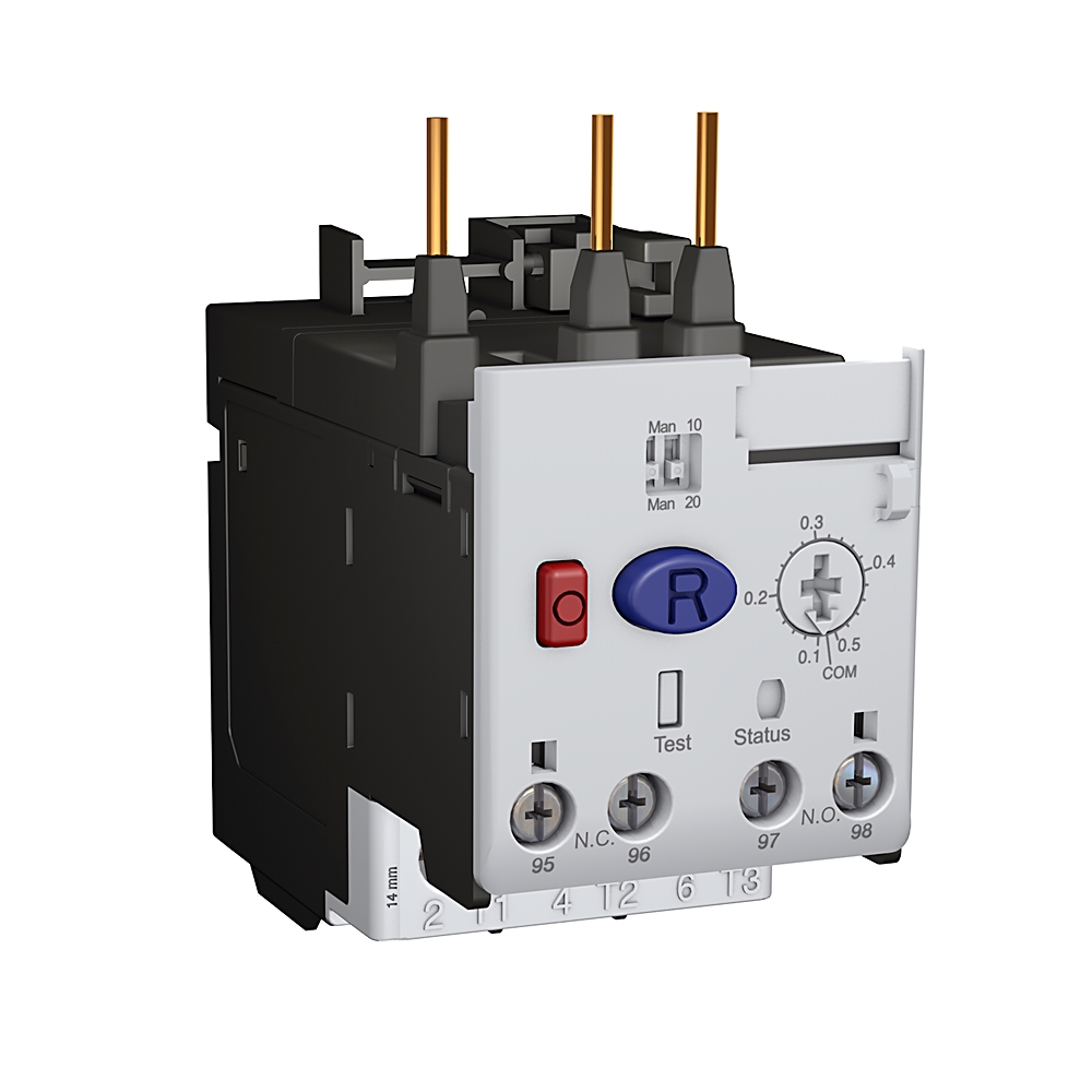 Allen Bradley Overload Relay 1NC + 1NO, 1 → 5 A F.L.C, 5 A Contact Rating, 3P, Bulletin