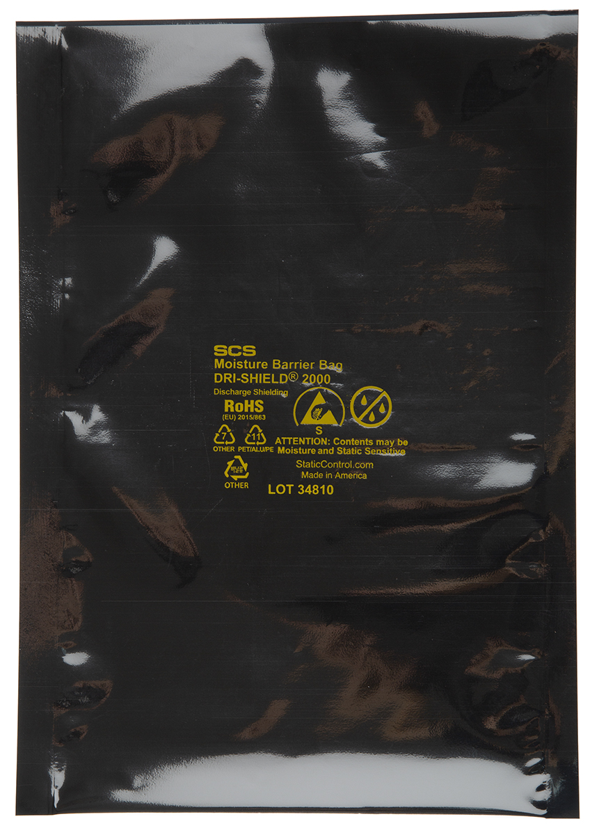 SCS Moisture Barrier Bag 152mm(W)x 254mm(L)
