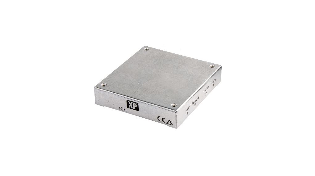 XP Power ICH DC-DC Converter, 12V dc/ 8.3A Output, 18 → 75 V dc Input, 25W, Through Hole, +100°C Max Temp -40°C